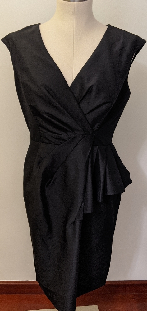 Evan Picone Black Vintage Evening Dress